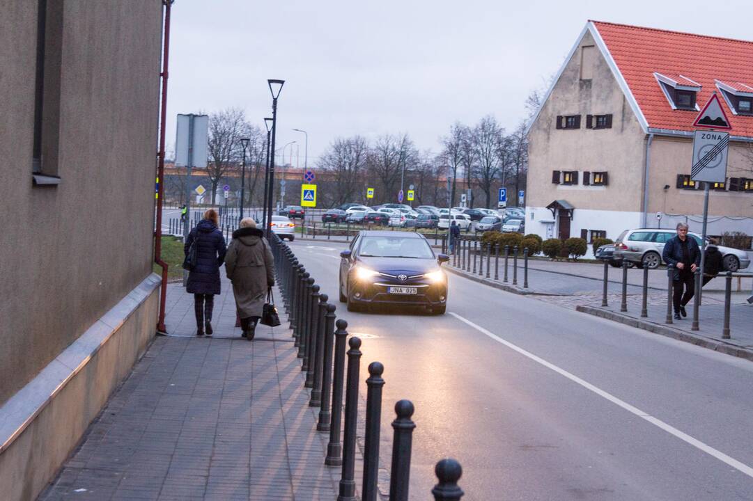 A. Jakšto gatvės eismo problemos