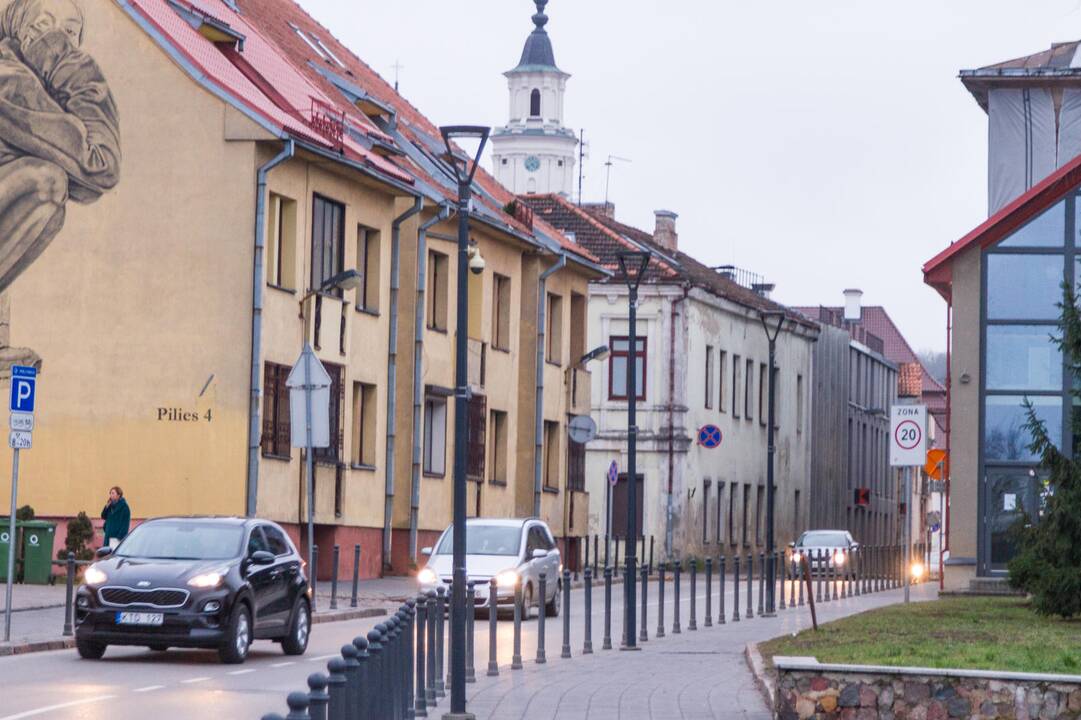 A. Jakšto gatvės eismo problemos