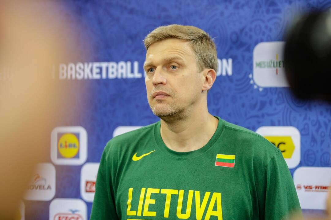 Atvira Lietuvos vyrų krepšinio rinktinės treniruotė