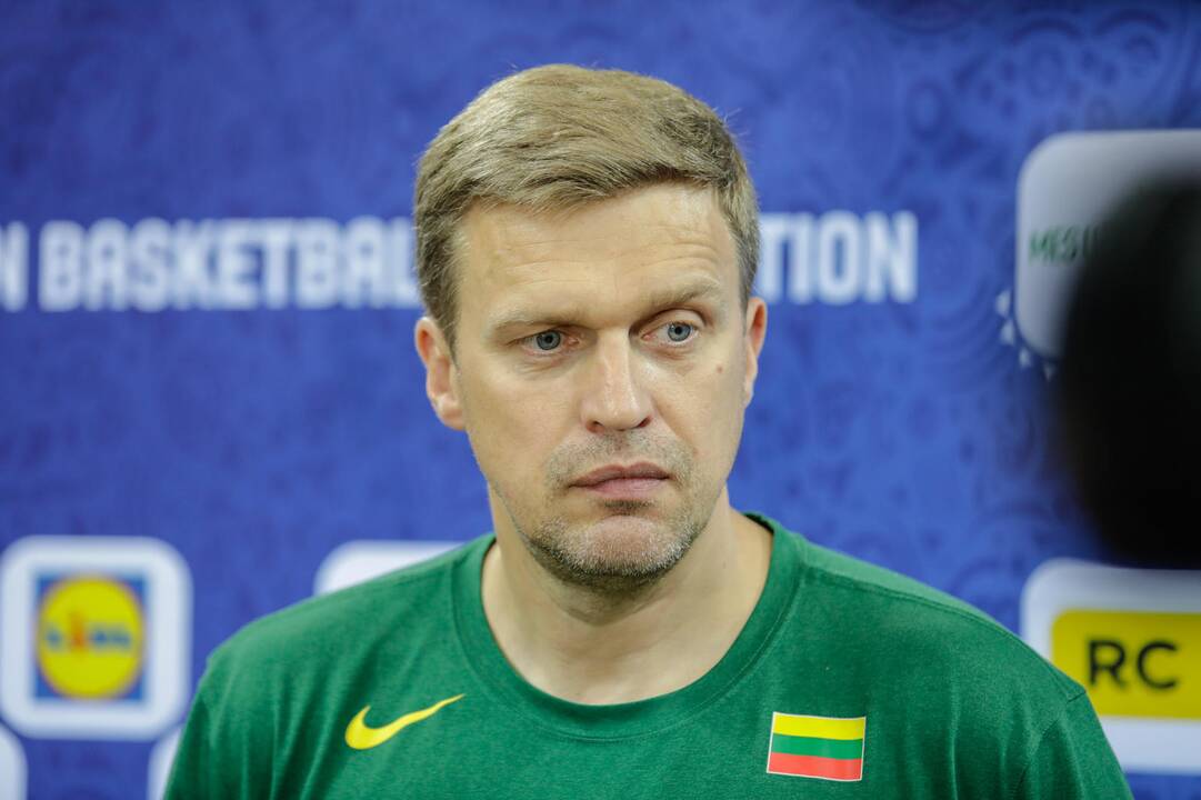 Atvira Lietuvos vyrų krepšinio rinktinės treniruotė