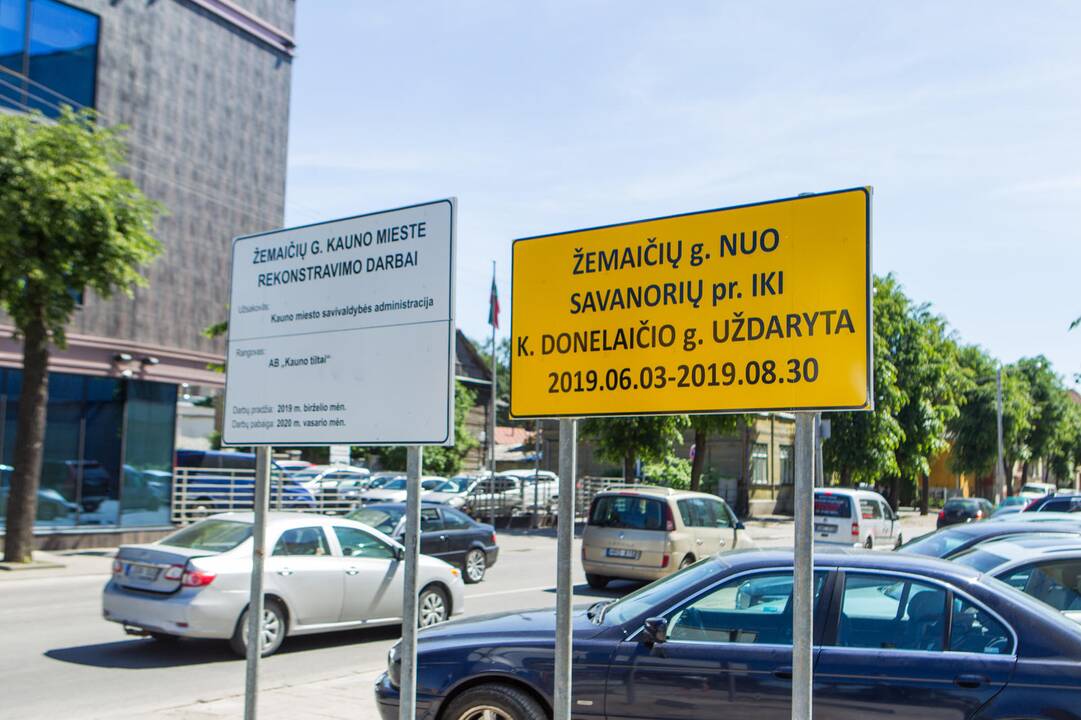 Žemaičių gatvės rekonstrukcija