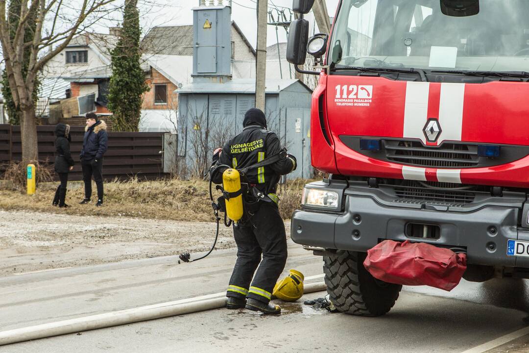 Didžiulis gaisras Aleksote, Juodelynės gatvėje
