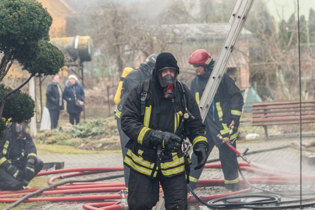 Didžiulis gaisras Aleksote, Juodelynės gatvėje
