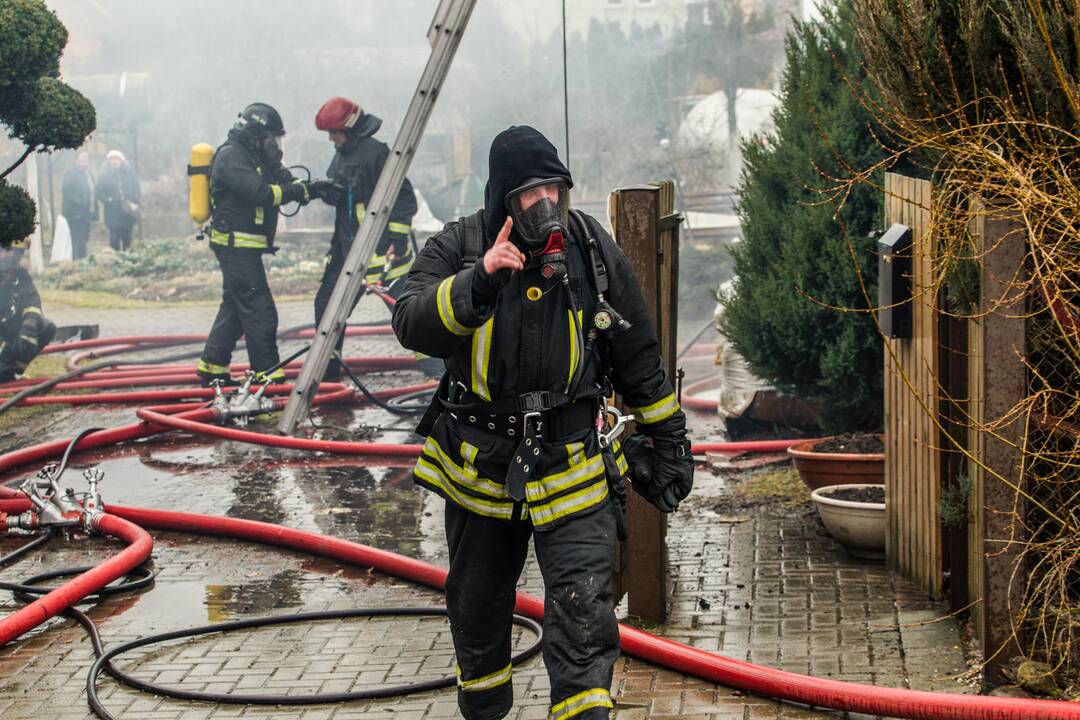 Didžiulis gaisras Aleksote, Juodelynės gatvėje