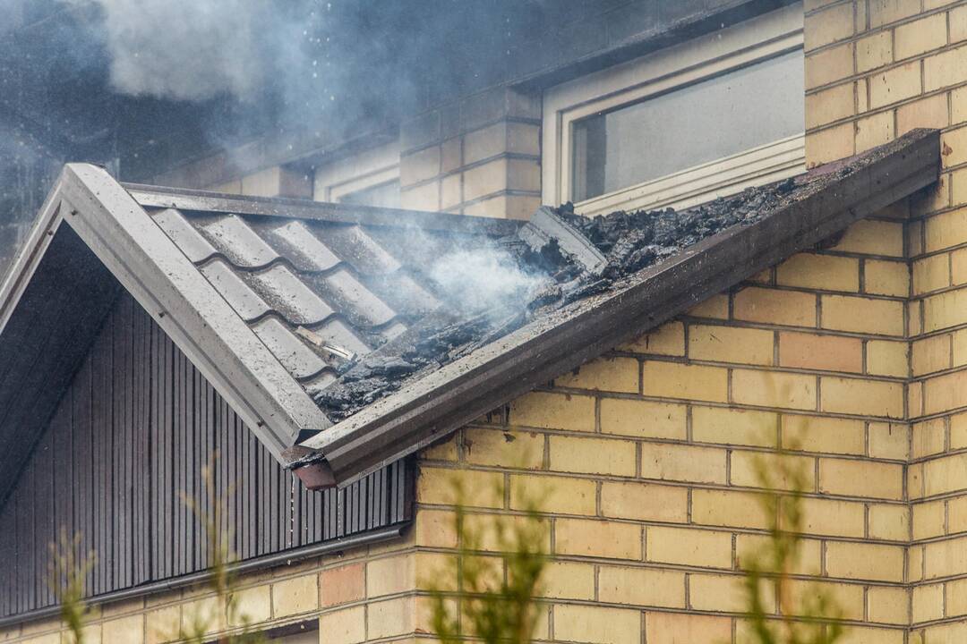 Didžiulis gaisras Aleksote, Juodelynės gatvėje