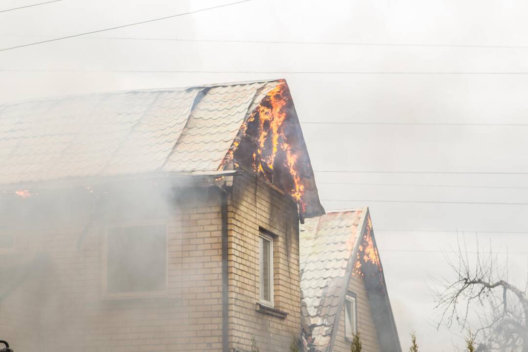 Didžiulis gaisras Aleksote, Juodelynės gatvėje