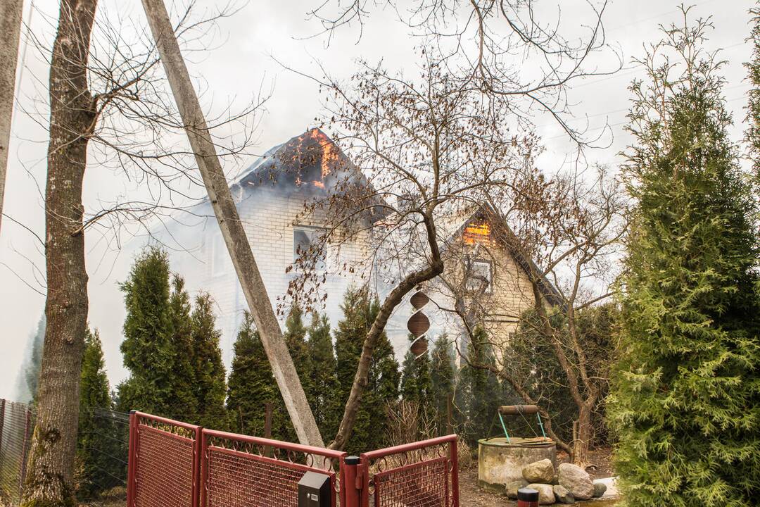 Didžiulis gaisras Aleksote, Juodelynės gatvėje