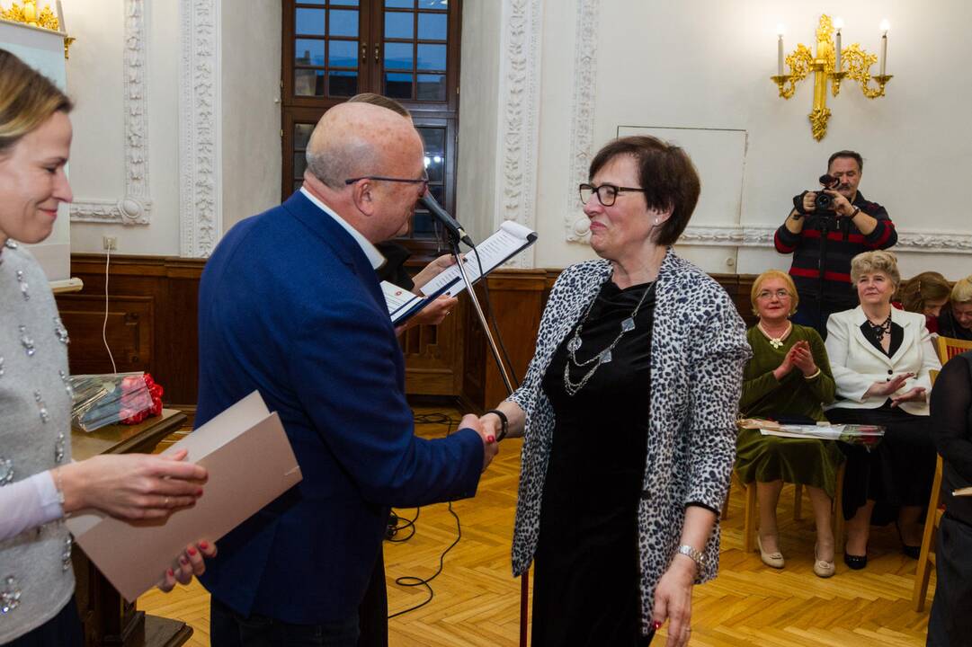 Rotušėje – iškilmingas greitosios medicinos pagalbos stoties darbuotojų pagerbimas