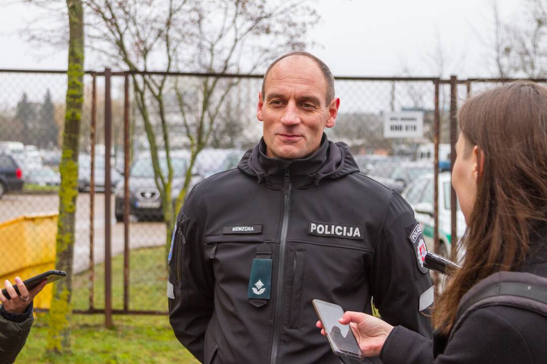 Kauno policija pristatė trikojų rezultatus