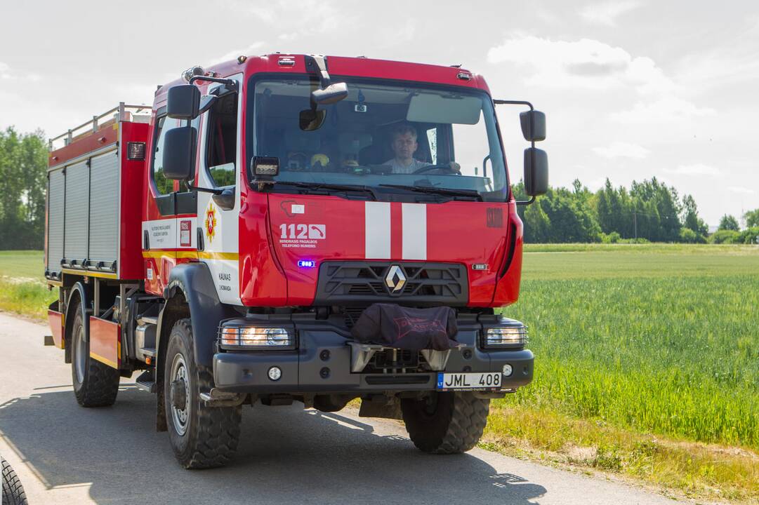 Kauno rajone degė mėsos perdirbimo įmonė