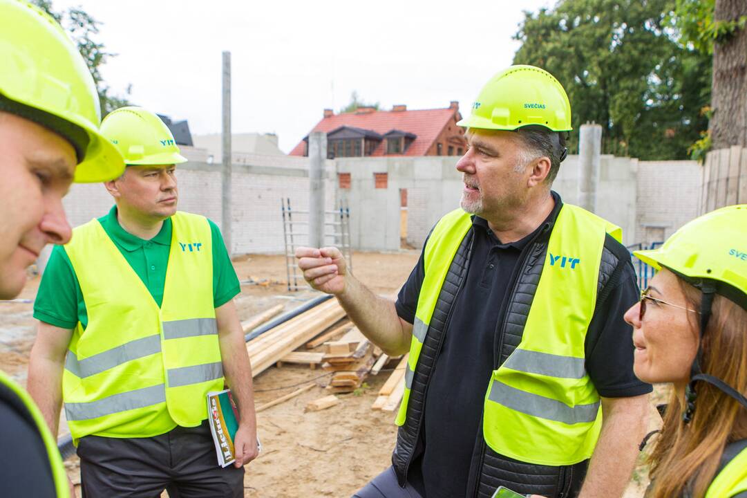 Lietuvos krepšinio namų statybos 