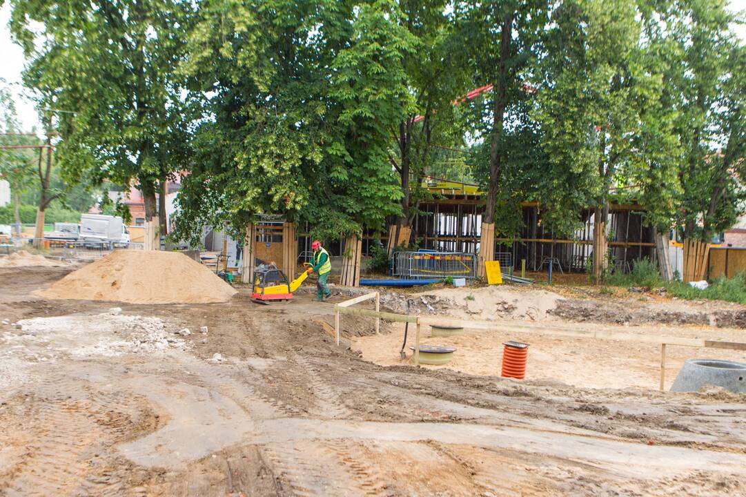 Lietuvos krepšinio namų statybos 