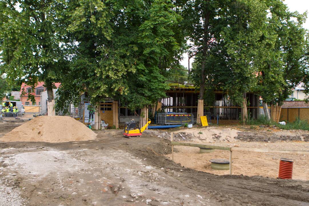 Lietuvos krepšinio namų statybos 