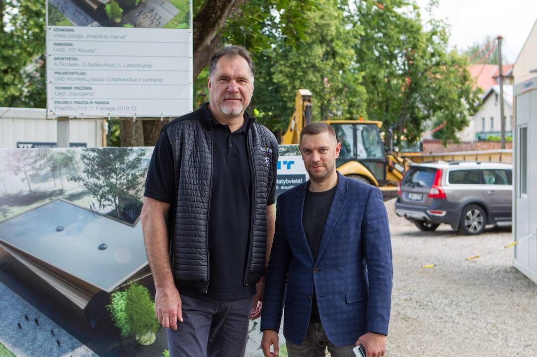 Lietuvos krepšinio namų statybos 