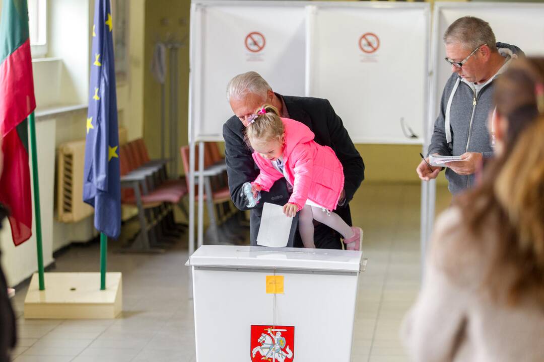 Lietuvos prezidento ir EP atstovų rinkimai Kaune