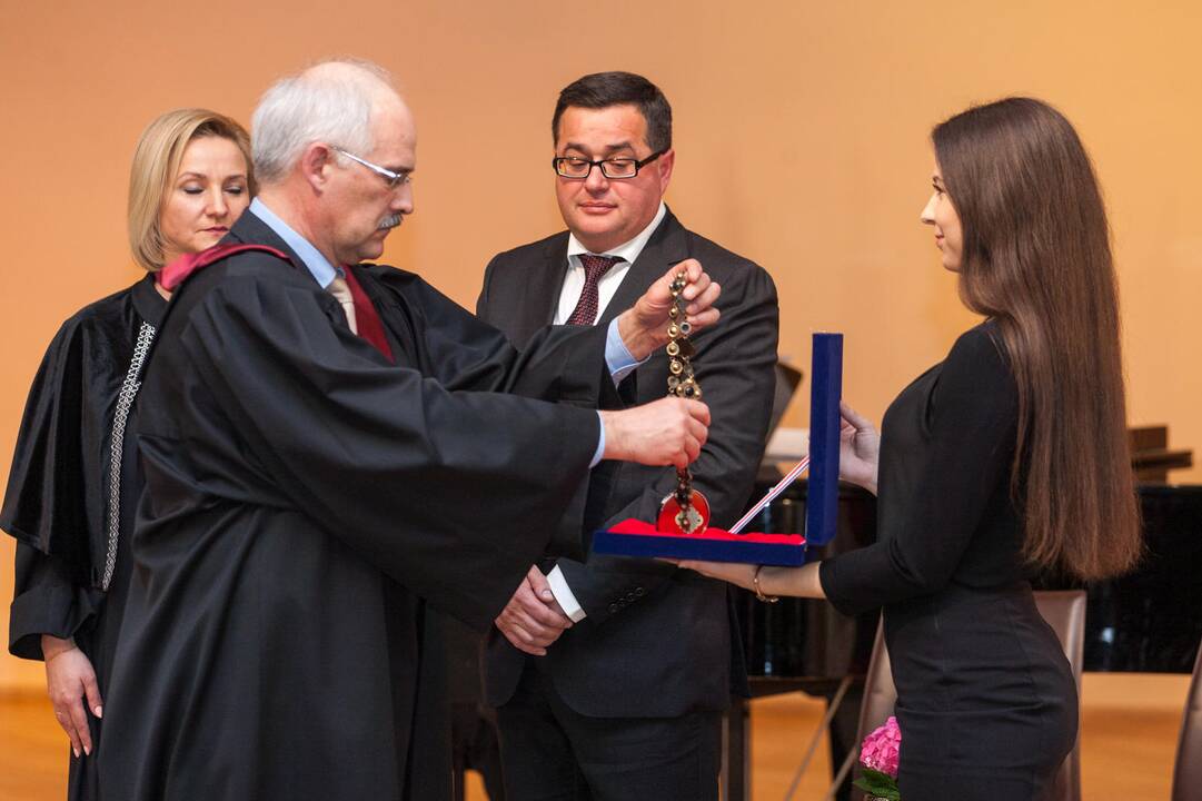 Lietuvos sporto universiteto rektorės inauguracija
