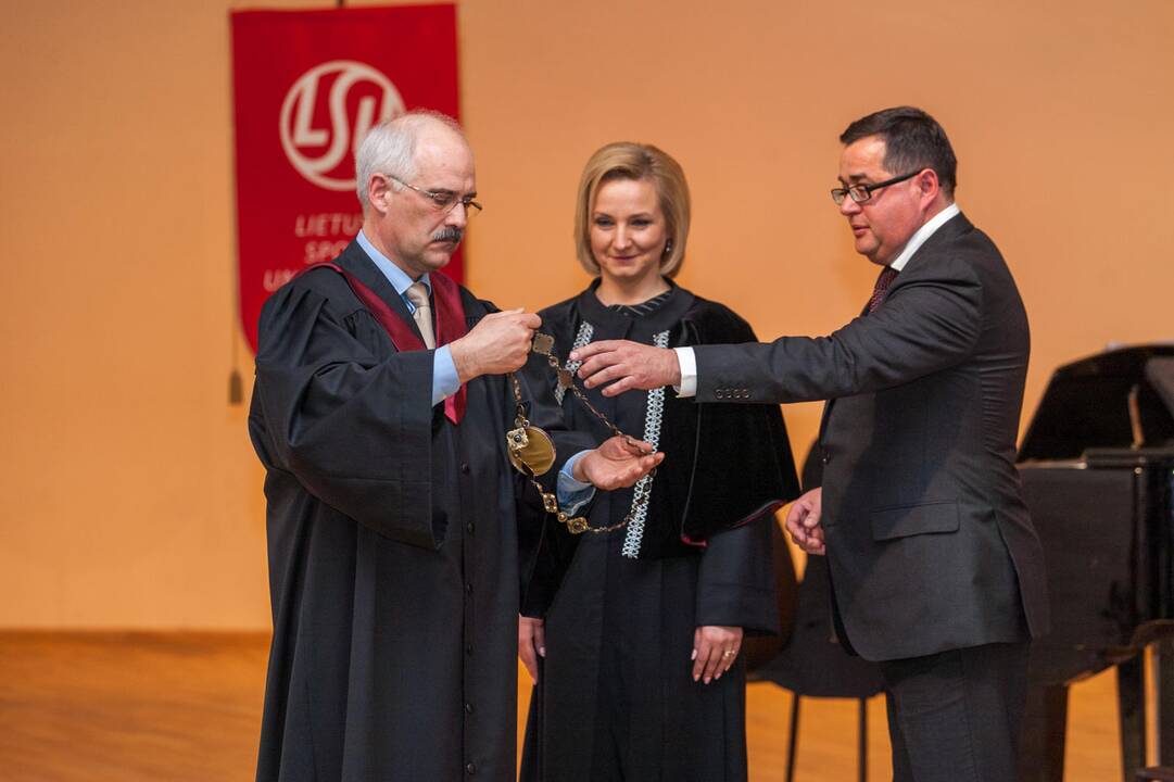 Lietuvos sporto universiteto rektorės inauguracija