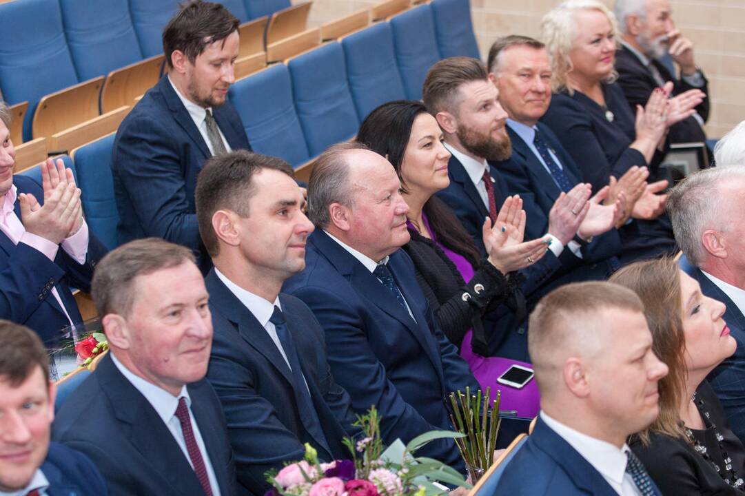 Lietuvos sporto universiteto rektorės inauguracija