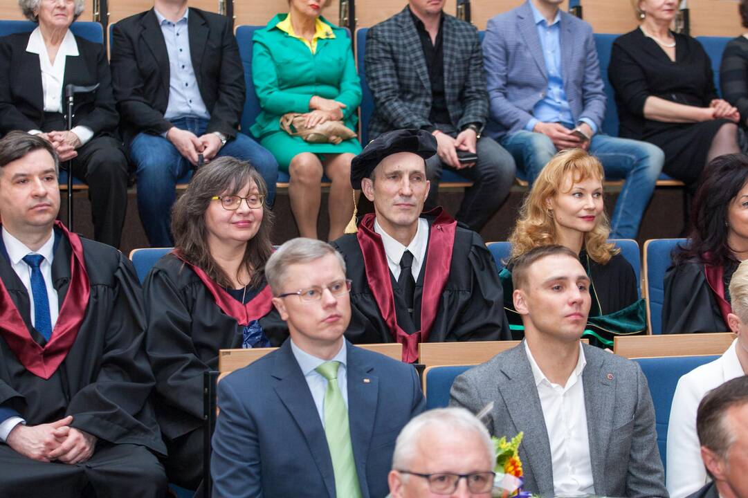 Lietuvos sporto universiteto rektorės inauguracija
