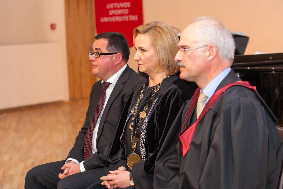 Lietuvos sporto universiteto rektorės inauguracija