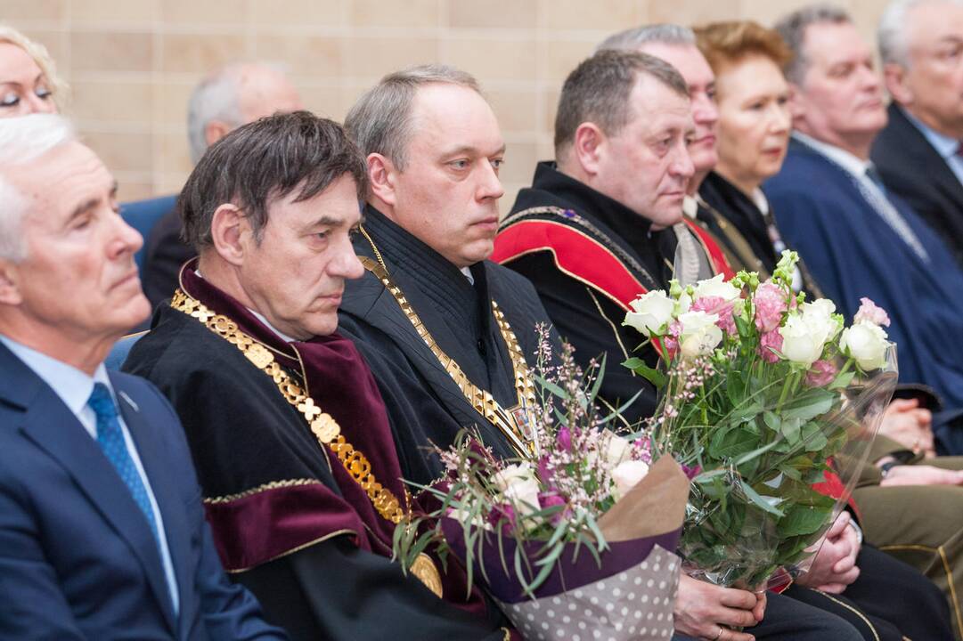 Lietuvos sporto universiteto rektorės inauguracija