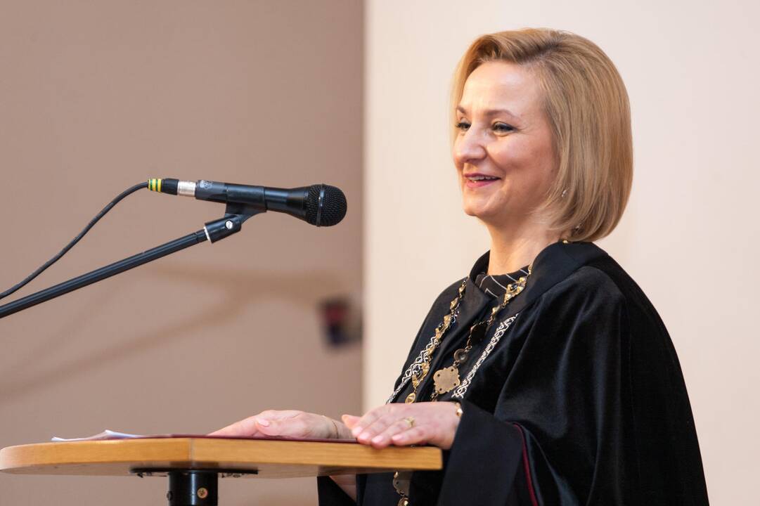 Lietuvos sporto universiteto rektorės inauguracija