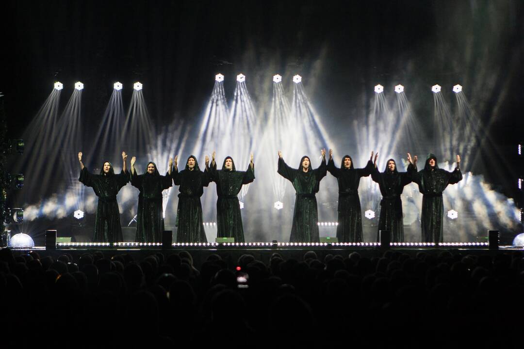 „Žalgirio“ arenoje – „Gregorian“, kuriuos publika painiojo su vienuoliais