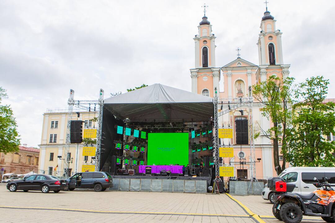 Pasiruošimas Kauno gimtadienio šventei eina į pabaigą
