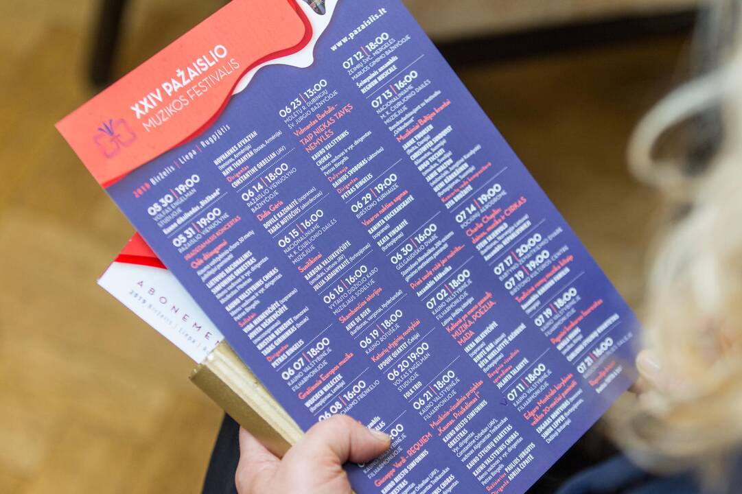 Pažaislio muzikos festivalio pristatymas