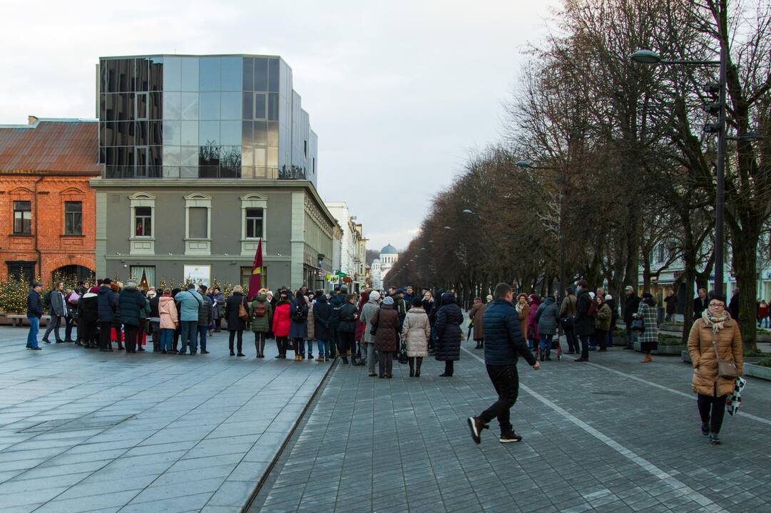Protestas dėl Centrinio pašto išsaugojimo