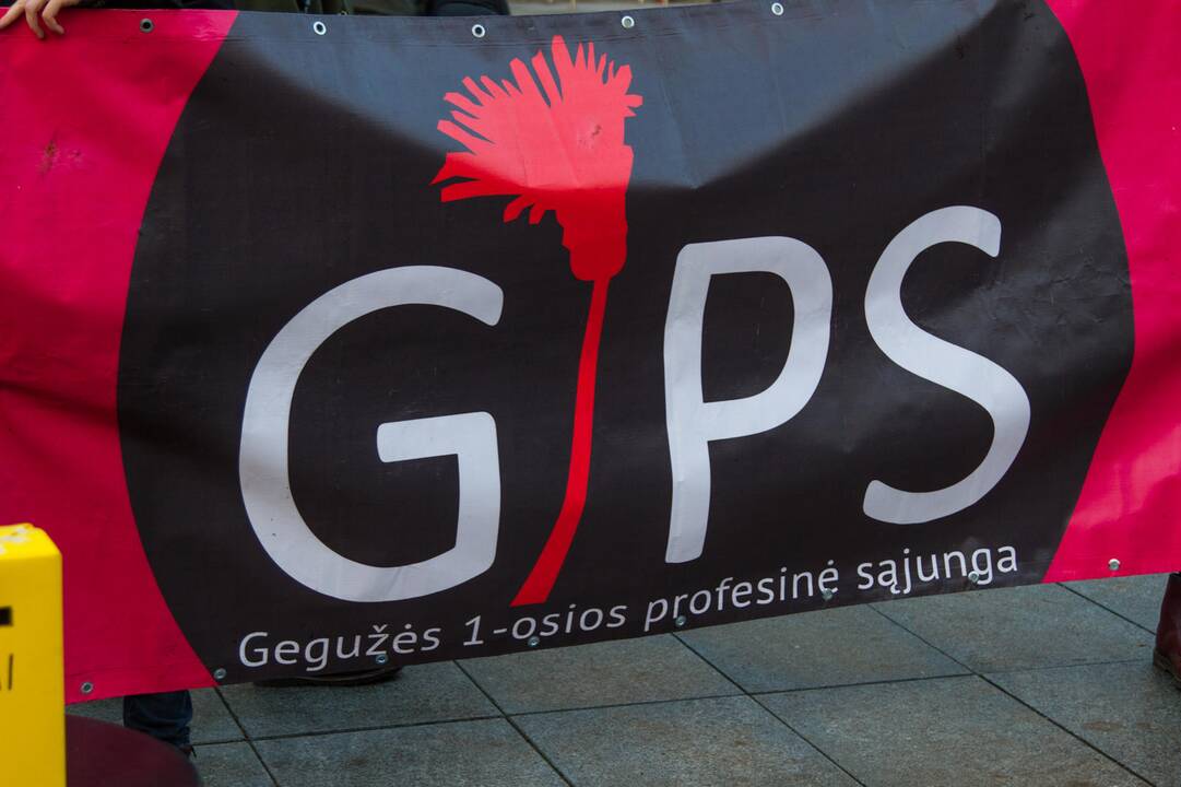 Protestas dėl Centrinio pašto išsaugojimo