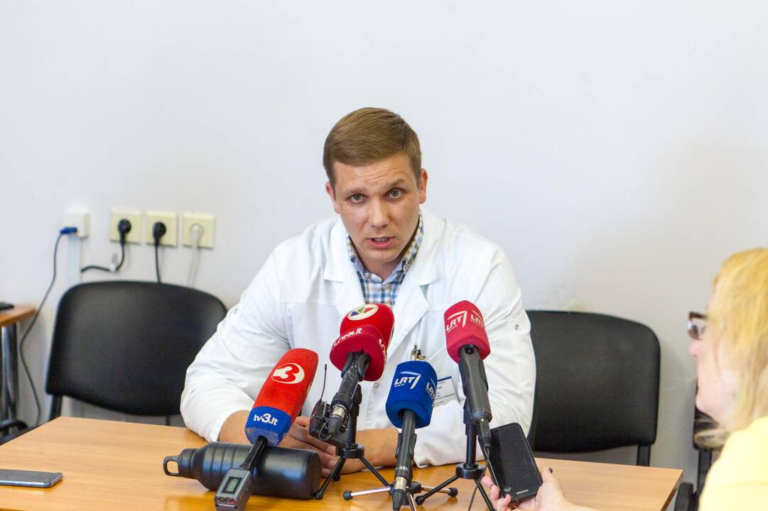 Sumušta jurbarkietė išleista iš Kauno klinikų
