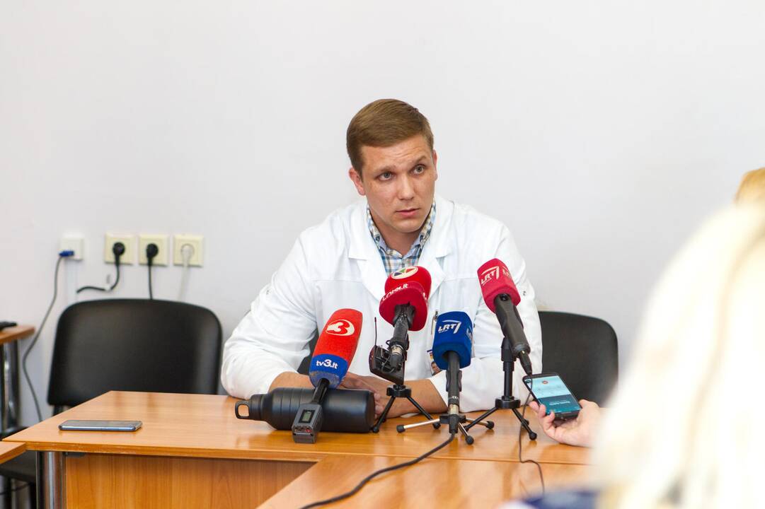 Sumušta jurbarkietė išleista iš Kauno klinikų