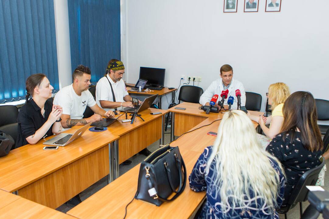 Sumušta jurbarkietė išleista iš Kauno klinikų