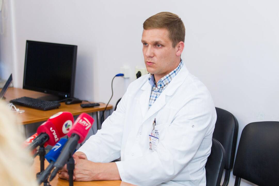 Sumušta jurbarkietė išleista iš Kauno klinikų