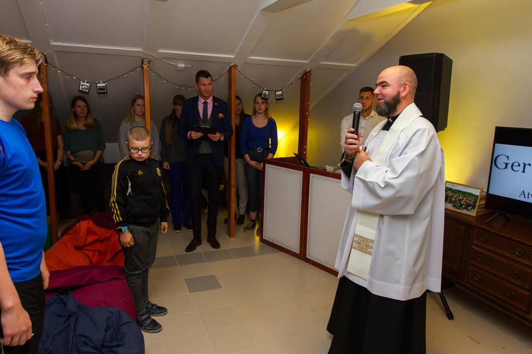 Vilijampolėje atidarytas jaunimo centras