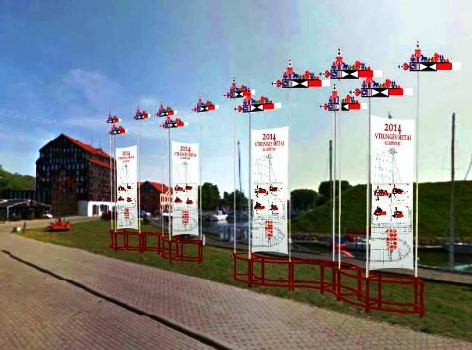 Klaipėdą papuoš net penkios vėtrungių alėjos