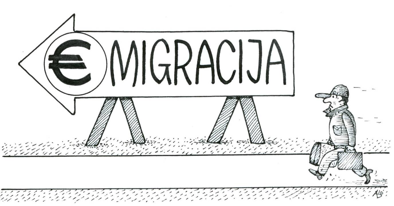 Padidėjusios „Sodros“ įmokos paskatins emigraciją?