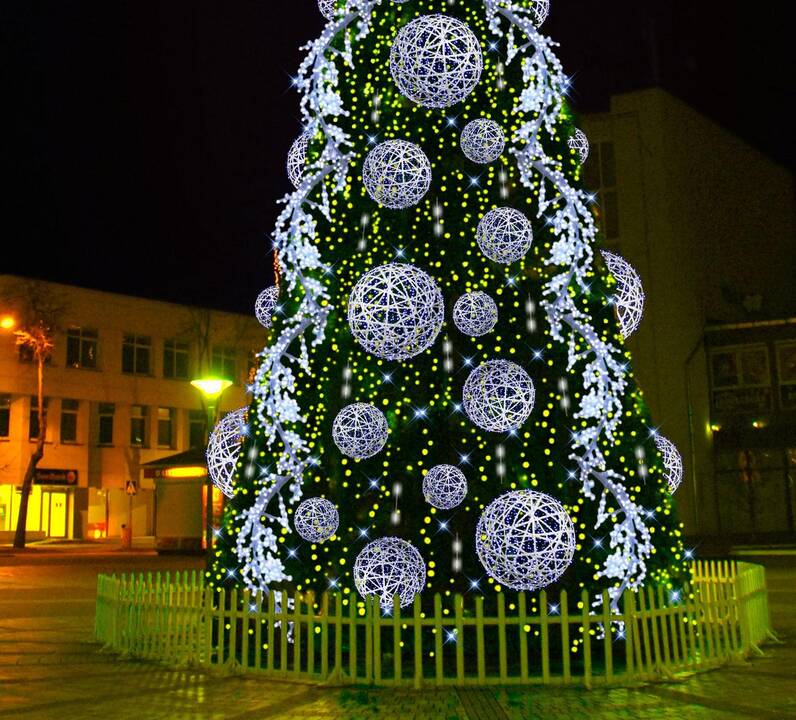 Palanga pradeda skleisti kalėdinę nuotaiką