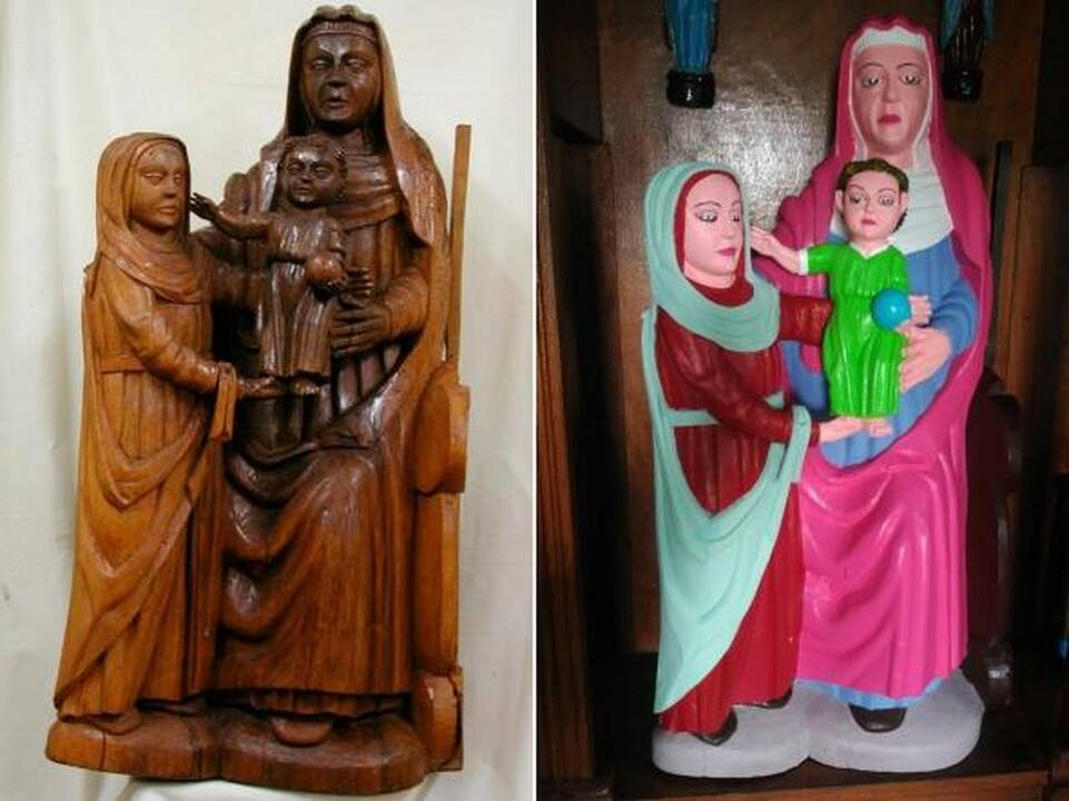 Ispanijoje nevykusiai restauruota dar viena relikvija