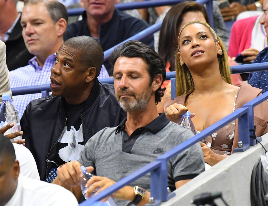 Beyonce ir Jay Z per teniso turnyrą sirgo už S. Williams