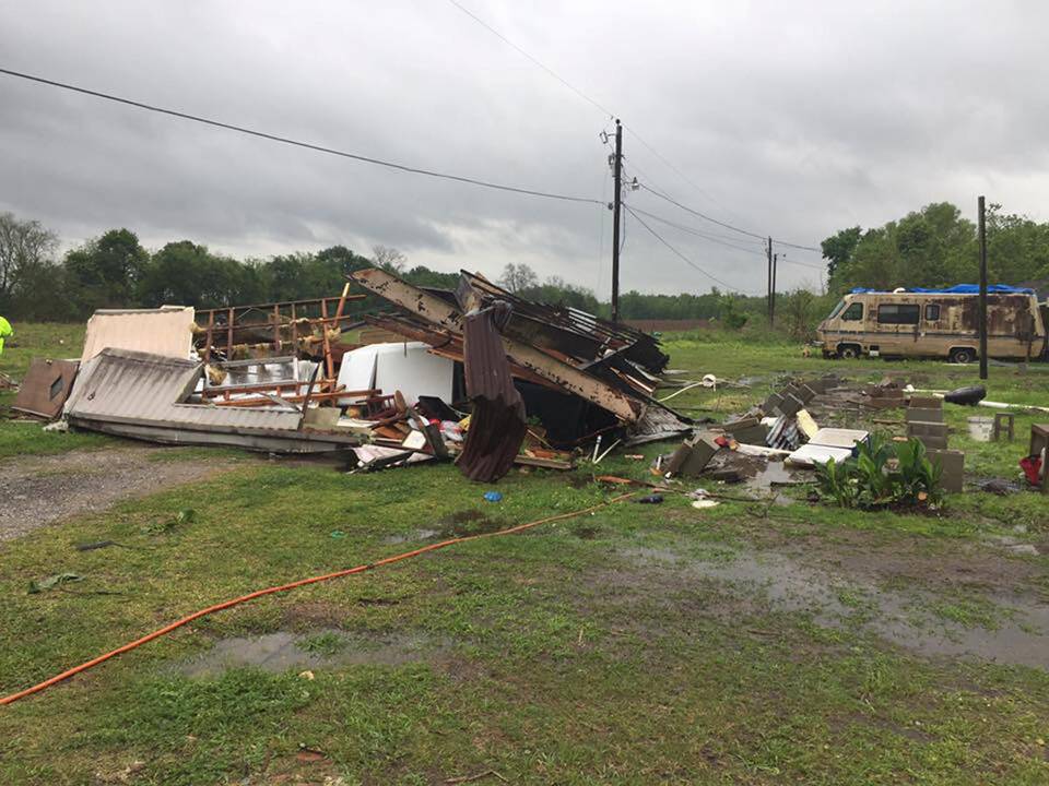 Luizianoje per tornadą žuvo du žmonės