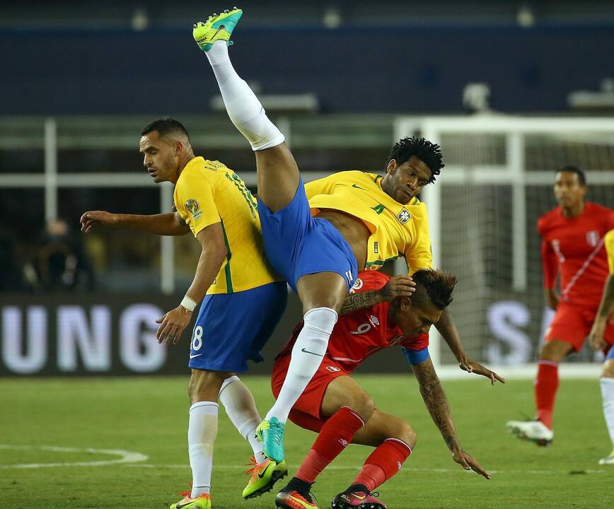 Brazilijos futbolo rinktinė nepateko į „Copa America Centenario“ ketvirtfinalį