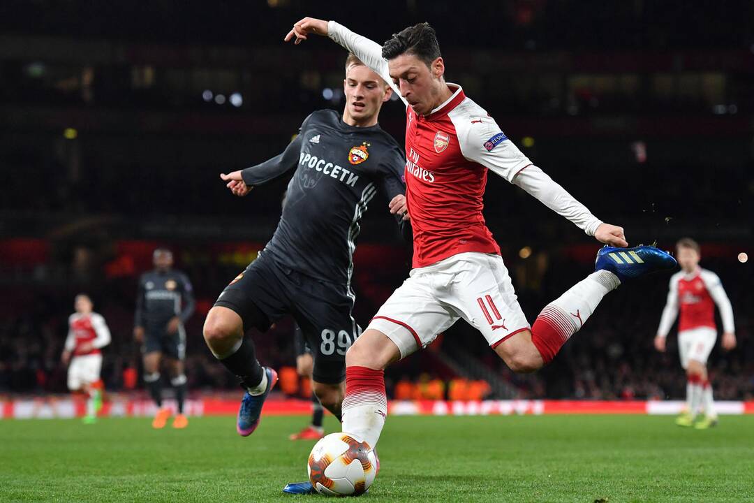 Europos lyga: Londono „Arsenal“ sutriuškino Maskvos CSKA ekipą