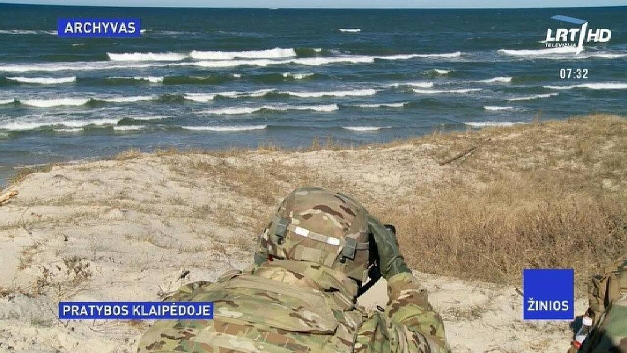 Pajūryje šeštą kartą rengiamos pratybos „Ugninis griausmas”