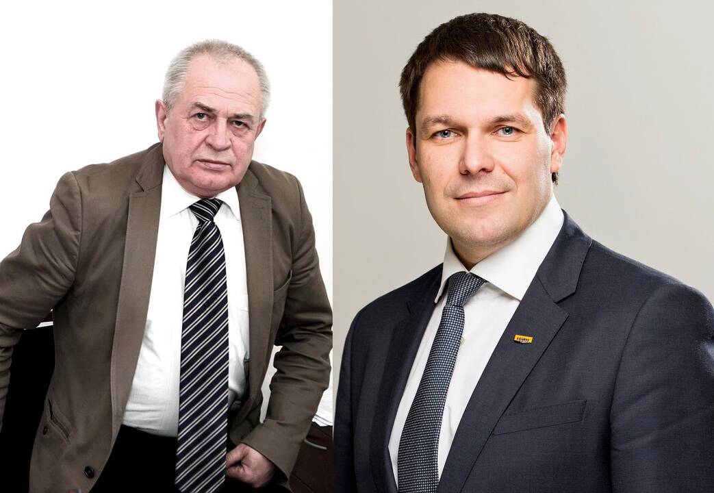 Neringos savivaldybės administracijos direktorių A.Vyšniauską nervina politikų kritika. Jis antrą kartą skundžia liberalą A.Bagdoną (dešinėje) savivaldybės Etikos komisijai.