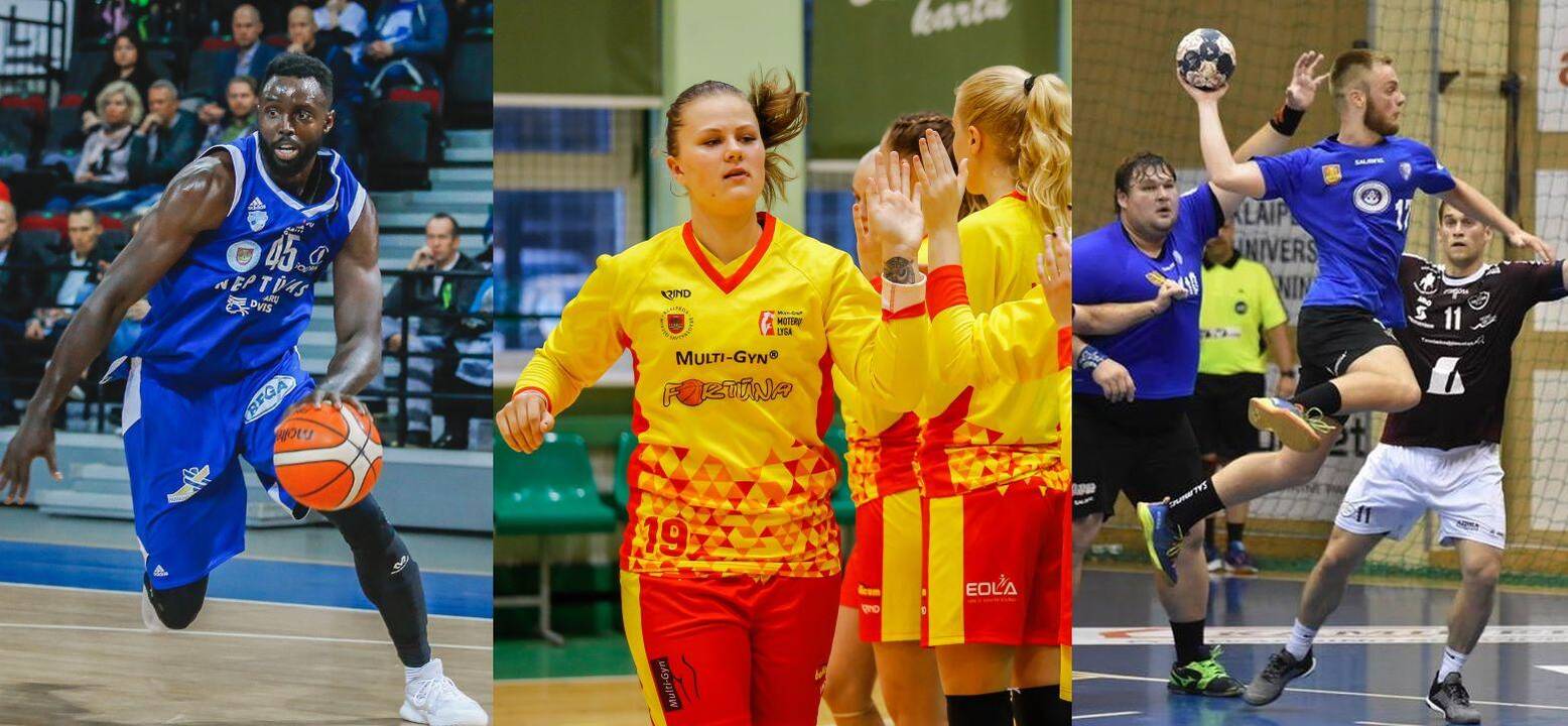 Klaipėdos sporto komandoms skirtas finansavimas