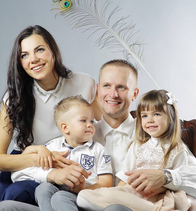 Iniciatyva: „Pasakėlės“ įkūrėjai S. ir A.Mockai tikina, kad atidaryti modernų ir individualiems mažylių poreikiams pritaikytą darželį juos paskatino pačių vaikai.
