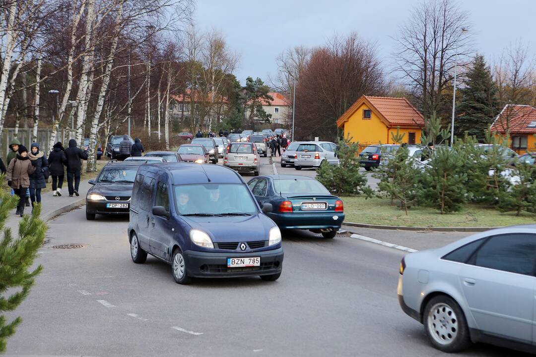 Mieste atsiras daugiau kalnelių