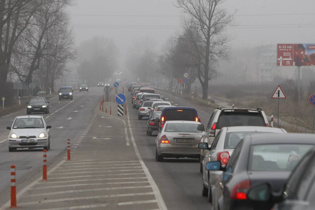 Įvažiavimą į Palangą keis keturių juostų magistralė